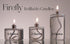 2 oz Firefly Fuels Refillable Glass Oil Candle - Liquid Candle for Indoor Use, Outdoor Events, Emergency Lighting