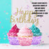 Andaz Press Party Cupcake Wrapper Decorations, Faux Pink and Lavender Purple Glitter, 24-Pack, Magical Unicorn Princess