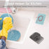 3 Self Draining Soap Dishes, Pcs Silicone Soap Saver, Waterfall Drainer Soap Holder for Bathroom, Extend Soap Life