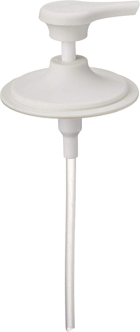 Jarware Soap Pump for Regular Mouth Mason Jars, 6", White