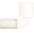 Heartland Natural 21000 Dryer Vent Extension Accessory, Through Wall Vent Connector, Neutral