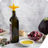 Peleg Design Oiladdin Oil Pourer and Stopper, Silicone Spout for Olive Oil, Yellow, 8x9x4.5 cm