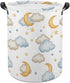 Cartoon Kids Laundry Basket Moon And Stars Decor Kids Laundry Hamper Clothes