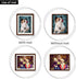 6x8 4.5x6.5 6 8 Picture Frame Wood With Glass, With Mat, Natural Solid Walnut by Picture Frame, For Wall or Tabletop