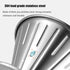 MERMOO YILAN Pour Over Coffee Dripper, Stainless Steel Reusable Cone Coffee Filter for Home Cafe