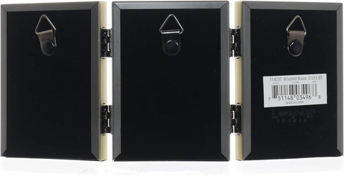 Lawrence Frames Bead Border Design, 2.5x3.5 Triple, Satin Gold