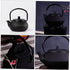 Cast Iron Teapot Tea Set - Japanese Mini Tea Pots, Espresso Kettle, Stainless Steel Small Tea Kettle Decoration