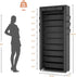 Closet 10 36-41 VTRIN Vertical Narrow Shoe Rack Organizer Tall Shoe Rack for Entryway Tier Non-Woven Cover Shoe Shelf