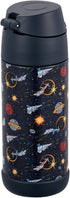 Snug 12oz Insulated Kids Water Bottle with Straw & Spout, Double-Wall Stainless Steel, Leakproof Easy-Flip Lid for