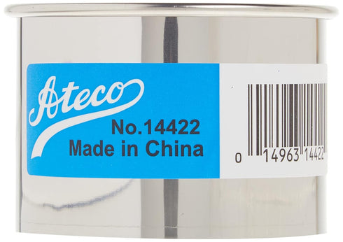 Ateco 14422 2 1/2" Stainless Steel Doughnut Cutter