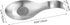 Stainless Steel Spoon Rest, Spatula Ladle Holder, Stainless Steel Utensil Spoon Rest Holder, Brushed Finish, Dishwasher Safe 3.8 x 9.4 Inch (Fish Shape Silver Color 1PC)