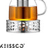 Stainless Steel Teapot Warmer, Metal Teapot Heater with Tealight Holder, Candle Base for Glass, Ceramic Teapot and