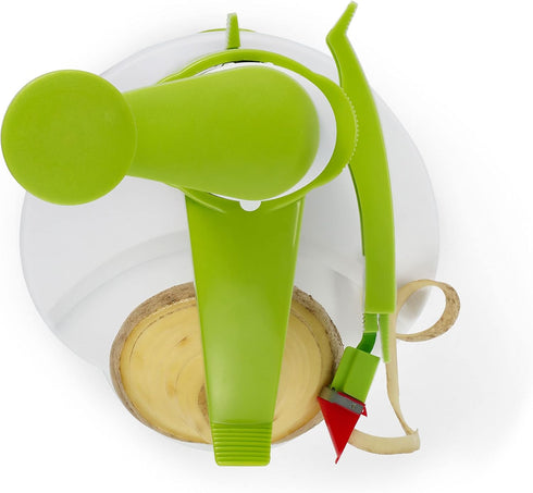 4 Starfrit Rotato Manual Peeler - Include Spare Blades and Thumb Knife - Peel in Seconds with one Easy Motion Potatoes