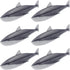 Universal Humidifier Cleaning Fish 6 Pack, Purify Water, Soften Hard Water, Prevent Hard Water Build-Up