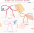 RattanView 3 2 Pcs Boho Bow Wall Decor Pink Bow Decoration Baby Shower Coquette Room Decor Woven Macrame Wall Hanging