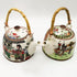 Angoily Rattan Teapot Handle Replacement for Japanese Ceramic Pot, Pottery Tea Pots, 3pcs Handle Accessories
