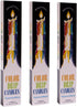 Color Drip Candles, Unscented, 3-Pack (6 Candles Total)