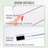 12Pcs Closet Closet Closet Closet (12Pack) Shelf Dividers for Organization, Purse Organizer Acrylic Shelf Dividers