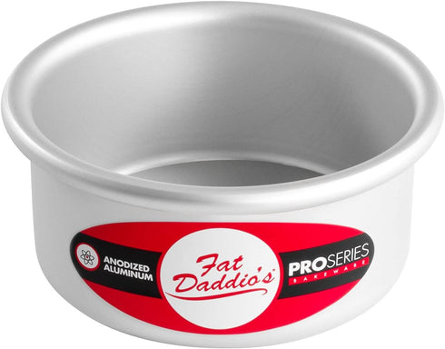 Fat Daddio's PCC-42 Anodized Aluminum Round Cheesecake Pan, 4 x 2 Inch