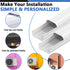 Mini Split Line Cover - 4'' 7.5 Ft Waterproof Decorative Pipe Cover for Mini Split Air Conditioner Central AC HVAC