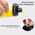5.5oz Oil and Vinegar Cruets, 2 Pack Glass Dispenser Bottles for Cooking, Leakproof and Drip Free Spouts