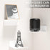 Wisfame Set 3, 5 Inch Small Piano White Floating Shelves of Metal Hanging Shelves for Bathroom, Living Room, Bedroom