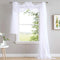 NICETOWN 216 Sheer Canopy Bed Curtains Panels - Home Decoration Sheer Voile Scarf Valance for Wedding (1 Panel, W60 x