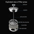 French Press Coffee Maker, 304 Stainless Steel Insulated Pot, Double Layer, 350-1000ML, Silver