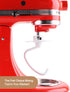 C-shaped K45DH Coated Dough Hook, Attachment for KitchenAid 4.5-5.0 Quart Bowel, Compatible with KitchenAid K45 K45SS KSM90 KSM150 Tilt-Head Stand Mixers