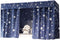 Adela Dorm Home Bunk Bed Curtains - Breathable Dustproof Single Sleeper Bed Canopy Blackout Cloth Curtain (1.15, 3PCS)