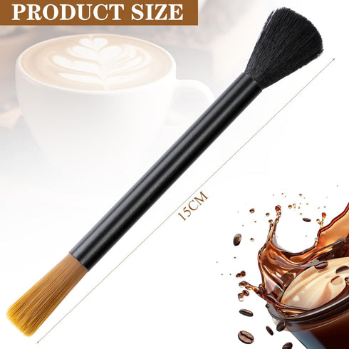 Coffee Grinder Cleaning Brush Dusting Espresso Brush Accessories Cleaner Barista Brush Machine Cleaning Brush Cleaning Tool for Bean Grain Coffee Tool Barista Home Kitchen by Acooruiteng