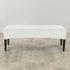 FORCHEER Dining Bench Cover Velvet Slipcover for Living Room Washable Ottoman Cover Seat Protector for Bedroom, Kitchen