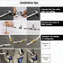 Frizzlife IMC-2 Ice Maker Fridge Water Line Installation Kit for 3/8” Braided Hose Connection