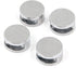 MY MIRONEY 4Pcs Zinc Alloy Mirror Clips, Floating Glass Clip Clamps for Wall-Mounted Bathroom Mirrors
