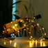 CYLAPEX 6 Pack 7ft 20 Warm White Fairy Lights String Battery Operated Fairy Lights Firefly Lights LED Starry String