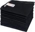 SUNLAND Mesh Dish Cloths for Washing Dishes, Fast Drying and Easy to Clean, 12 Pack (12Inch x 12Inch, Black)