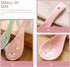Healvian 6pcs Chinese/Japanese Ceramic Soup Spoons, Pink Snow Pattern Porcelain Ramen Spoons for Soup, Dumpling