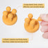 4Pcs iBetterLife Good Grips Razor Holder - Silicone Toothbrush Holders for Shower Wall Mounted Self Adhesive Cute Dorm