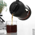 SIXAQUAE Cold Brew Coffee Maker, Large Stainless Steel Strainer, Durable Iced Coffee Pitcher, Dishwasher Safe