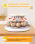 12 360 Incubators for Hatching Eggs, Chicken Waterer Cups, Automatic Egg Turner Holds Eggs, Smart Incubator Clear
