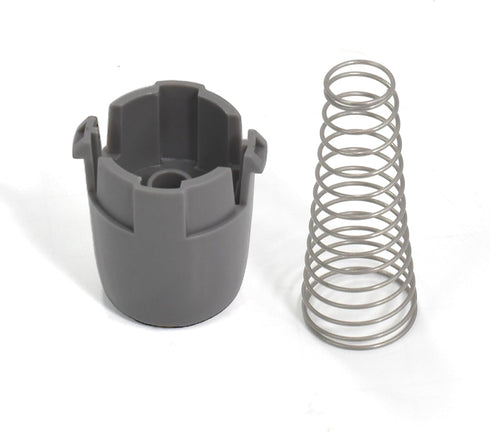 IMPROVED Washer Magnetic Door Plunger + Spring Replacement Part by DR Quality Parts for LG, Kenmore Washing Machines