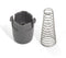 IMPROVED Washer Magnetic Door Plunger + Spring Replacement Part by DR Quality Parts for LG, Kenmore Washing Machines
