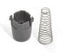 IMPROVED Washer Magnetic Door Plunger + Spring Replacement Part by DR Quality Parts for LG, Kenmore Washing Machines