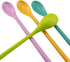 4PCS 8.9 inches Long Handle Spoons Long Handle Mixing Spoon Coffee Spoons Tall Iced Tea, Ice Cream Sundae, Cocktail, Hot Chocolat Stirring Longdrink Spoons (Pink Yellow Blue Green)