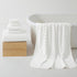 Set 6-35x70 Inches Set 6 REDKISS White Microfiber Towels of Oversized Bath Sheets, Extra Large Bath Towels