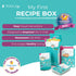 4+ My First Recipe Box for Kids: Montessori-Inspired, Easy-to-Follow Recipes with Visual Guides. Cookbook for Kids Ages