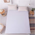 Mattress Topper Protector Pad - Waterproof Breathable Cotton Mattress Protector with Anchor Bands, Twin Size