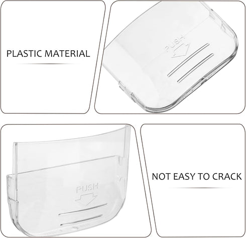 5pcs Clear Drinking Glasses, Plastic Rice Cooker Water Box, Transparency Condensation Collector Accessories
