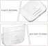 5pcs Clear Drinking Glasses, Plastic Rice Cooker Water Box, Transparency Condensation Collector Accessories