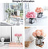 10Pcs Artificial Fake Flower Plants Silk Chrysanthemum Ball Hydrangea Arrangements for Wedding Bouquets Decor Home